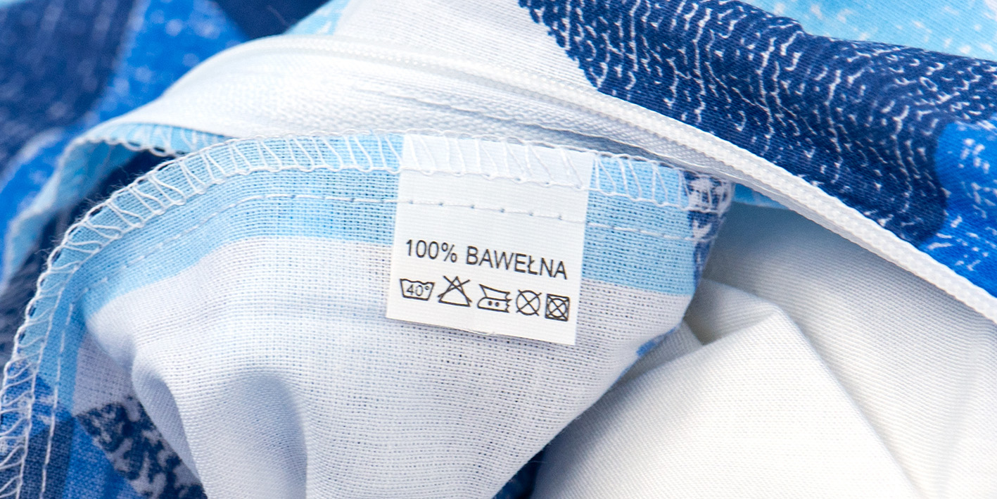 prześcieradło 80x160 trójkąty niebieskie 